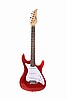 39" (Full Size) Metalic Red Elec. Guitar Set (Assassin Ultlralight)