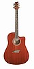 Kona Full Size Cutaway Acoustic (Red) w/10yr warranty