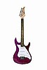39" (Full Size) Trans Purple Electric Guitar Set (Assassin Ultlralight)