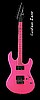 DEAN Custom Zone Electric Guitar (Flourescent Pink)