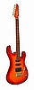 Kona Quilted Top Electric Guitar (Dakota Series)
