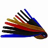 Suede Guitar Strap Blue, Red, Brown, Or Black
