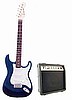Trans Blue Guitar Starter Pack