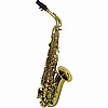 Alto Sax Lacquer Plated W/Case By Bridgecraft