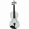 4/4 Gloss White Beginner Violin W/Case
