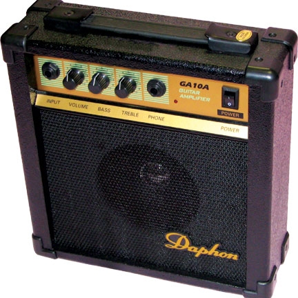 10 Watt Black Guitar Amp