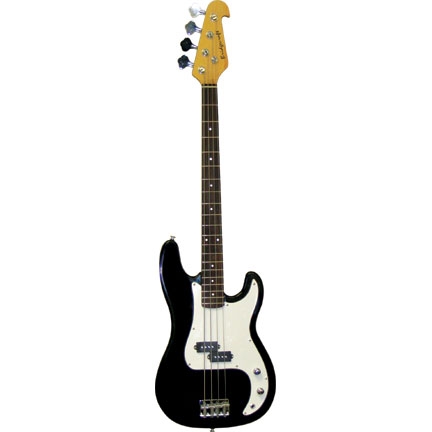 Black Electric Bass