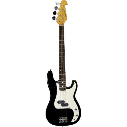 Black Electric Bass