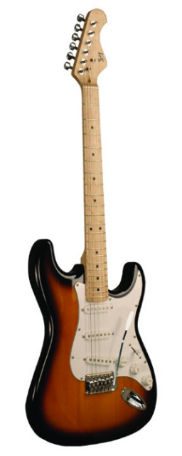 Indy Custom Starting Line Strat Style Guitar (SUNBURST)