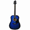 Kona Full Size BlueBurst Guitar w/10 yr warranty