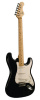 Indy Custom Starting Line Strat Style Guitar (BLACK)