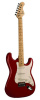 Indy Custom Starting Line Strat Style Guitar (RED)